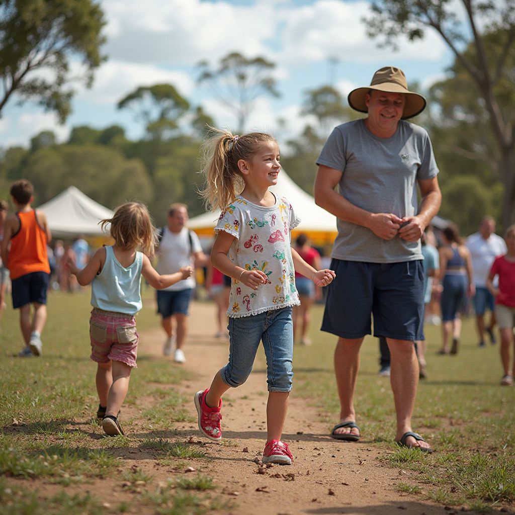 Community event at adventure park
