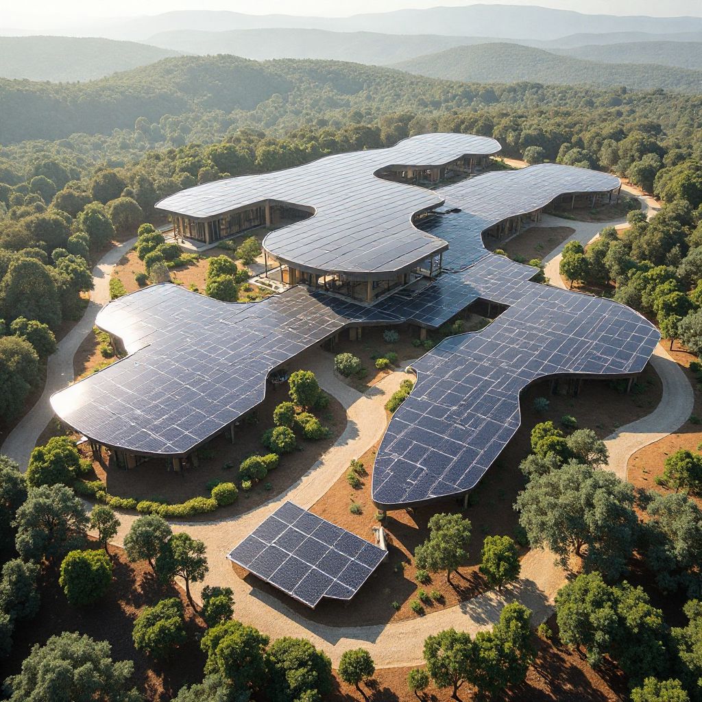 Solar Powered Park Infrastructure